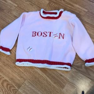 3T girls Boston sweater